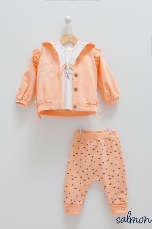 Miniklere Özel Turuncu Şıklık - Konforu ve Tarzı Bir Arada Sunan Takım