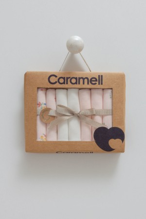 Caramell 7Li Bebek Ağız Mendili