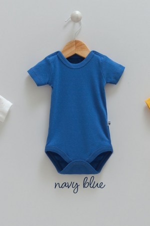 Caramell 3Lü Kısa Kollu Body Set Sarı-Lacivert-Beyaz