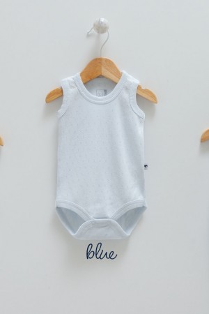 Caramell 3Lü Atlet Body Set Mavi-Beyaz-Lacivert