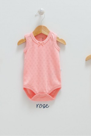 Caramell 3Lü Atlet Body Set Beyaz-Gül Kurusu-Sarı