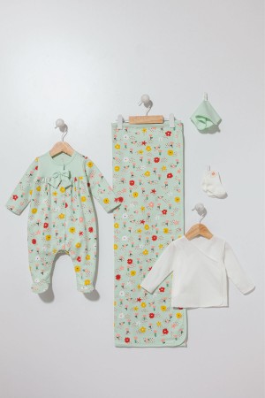 Caramell 10 Parça Pamuk 1-3 Ay Yenidoğan Hastane Çıkışı