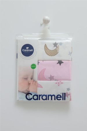 Caramell Çok Amaçlı 3’lü 80*90 Dokuma Bebek Battaniyesi