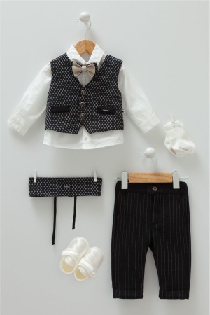 Caramell Yenidoğan Mevlüt Seti Erkek Siyah