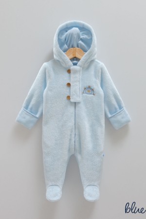 Caramell Pofuduk Tulum - Mavi Renklerde Bebeğinizin Konforu ve Şıklığı