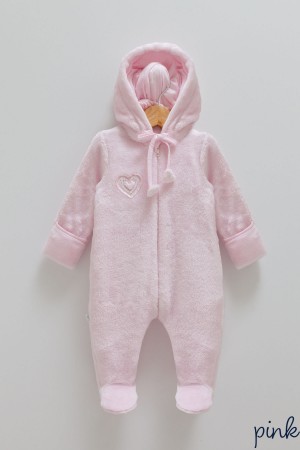 Caramell Pofuduk Tulum - Pembe Renklerde Bebeğinizin Konforu ve Şıklığı