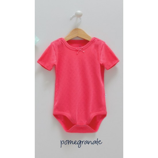 Caramell 3Lü Kısa Kollu Body Set Yeşil-Kırmızı-Beyaz