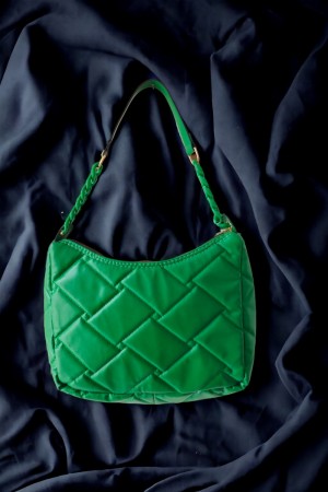 Rahatlık Ve Şıklığın Buluştuğu Bayan Omuz Çantası Haki Zincirli