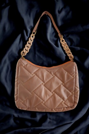 Rahatlık Ve Şıklığın Buluştuğu Bayan Omuz Çantaları Pudra Zincirli