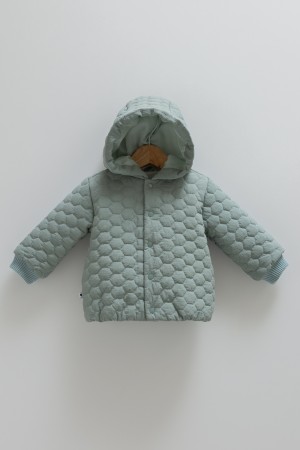 Caramell Kapüşonlu Kapitone Mont - Bebeğinizin Şıklığına Konforlu Bir Dokunuş